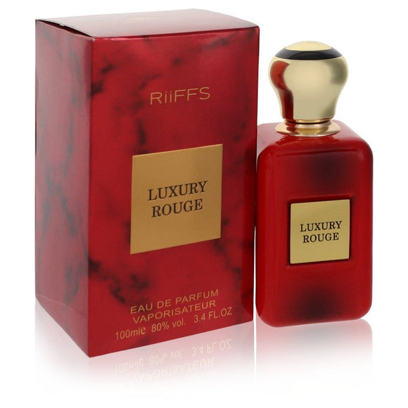 Luxury Rouge Eau De Parfum Spray By Riiffs for Women 3.4 oz