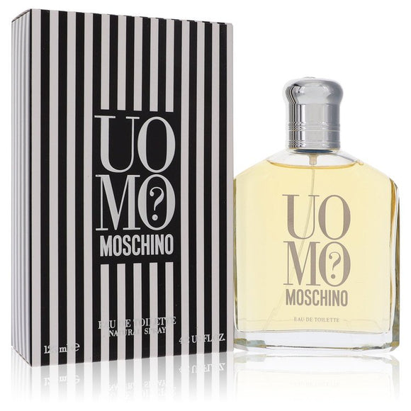 Uomo Moschino Eau De Toilette Spray By Moschino for Men 4.2 oz