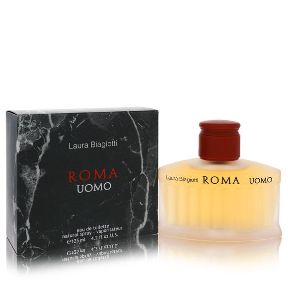Roma Eau De Toilette Spray By Laura Biagiotti for Men 4.2 oz