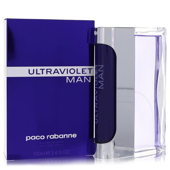 Ultraviolet Eau De Toilette Spray By Paco Rabanne for Men 3.4 oz