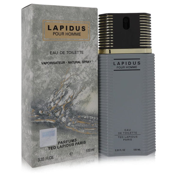 Lapidus Eau De Toilette Spray By Ted Lapidus for Men 3.4 oz