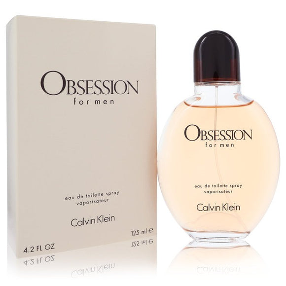 Obsession Eau De Toilette Spray By Calvin Klein for Men 4 oz