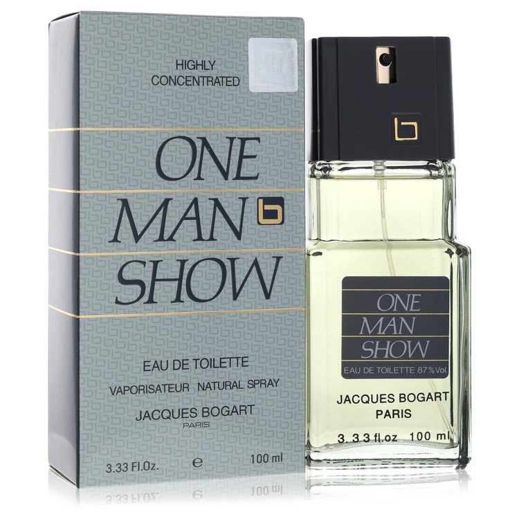 One Man Show Eau De Toilette Spray By Jacques Bogart for Men 3.3 oz