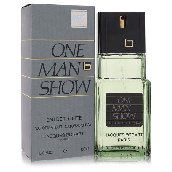 One Man Show Eau De Toilette Spray By Jacques Bogart for Men 3.3 oz