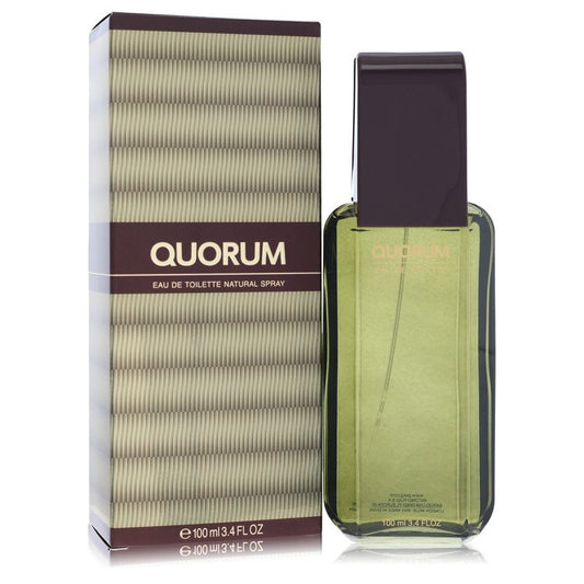 Quorum Eau De Toilette Spray By Antonio Puig for Men 3.4 oz