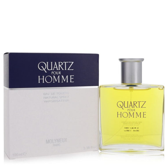 Quartz Eau De Toilette Spray By Molyneux for Men 3.4 oz