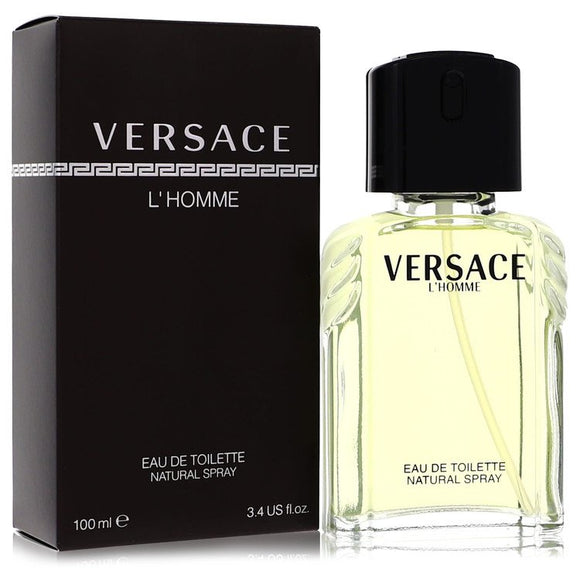 Versace L'homme Eau De Toilette Spray By Versace for Men 3.4 oz