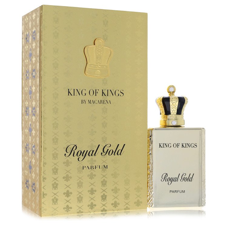 Macarena King Of Kings Royal Gold Parfum Spray By Macarena 3.4 oz for Men