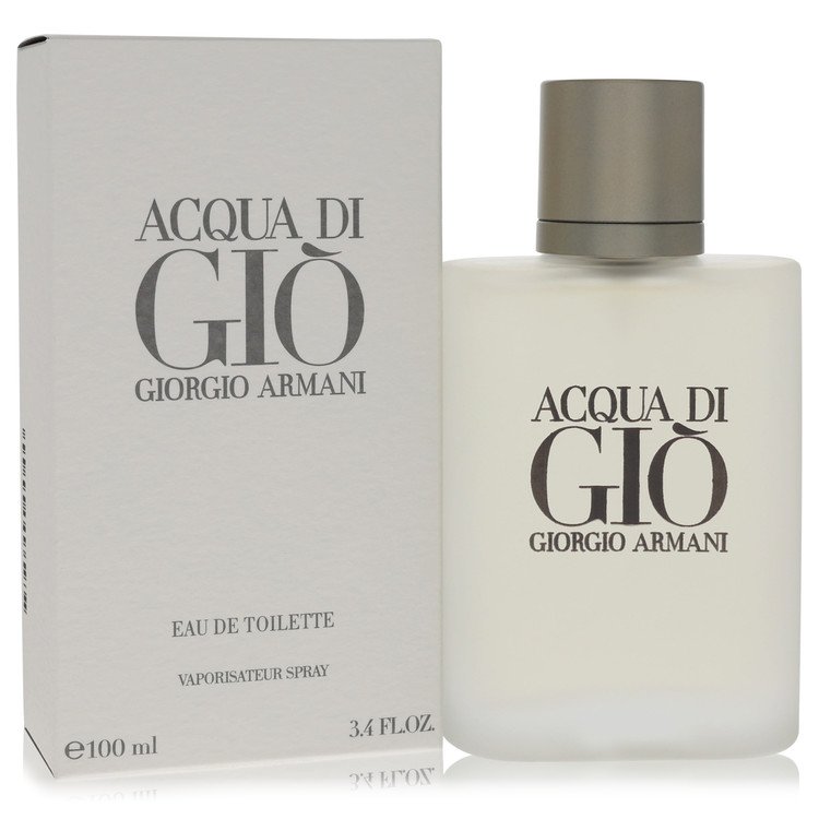 Acqua Di Gio Eau De Toilette Spray By Giorgio Armani for Men 3.3 oz