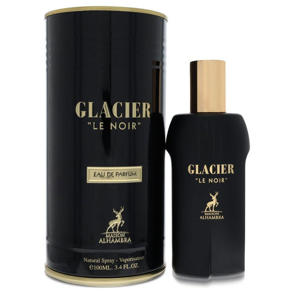 Maison Alhambra Glacier Le Noir Eau De Parfum Spray By Maison Alhambra for Men 3.4 oz
