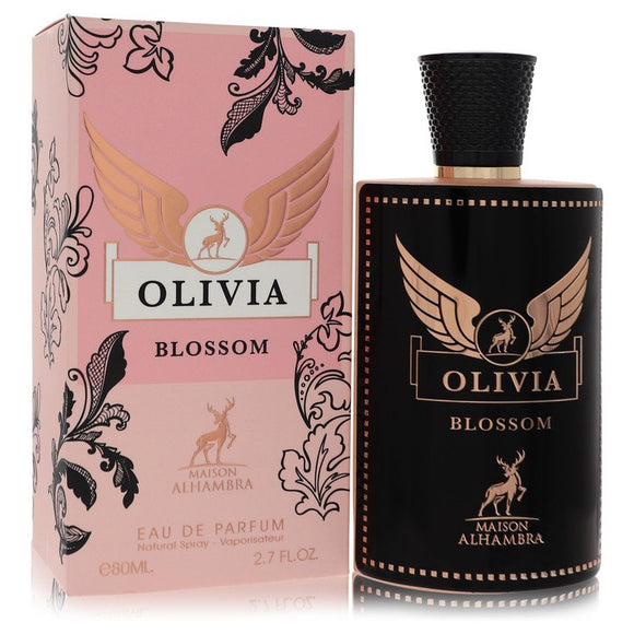 Maison Alhambra Olivia Blossom Perfume By Maison Alhambra Eau De Parfum Spray for Women 2.7 oz