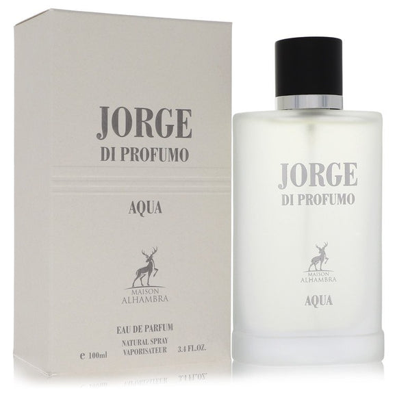 Maison Alhambra Jorge Di Profumo Aqua Eau De Parfum Spray By Maison Alhambra for Men 3.4 oz
