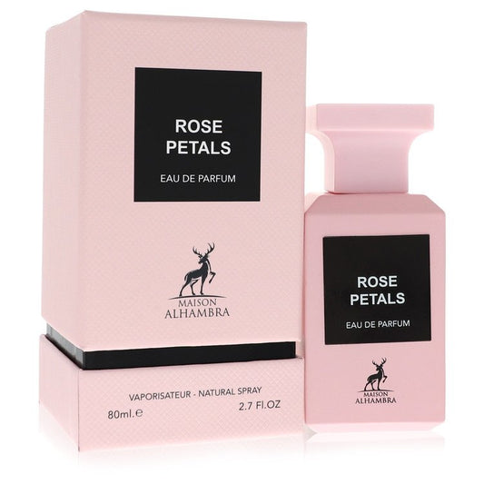 Maison Alhambra Rose Petals Perfume By Maison Alhambra Eau De Parfum Spray for Women 2.7 oz