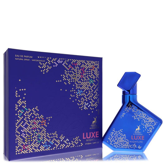 Maison Alhambra Luxe Nightlife Eau De Parfum Spray By Maison Alhambra for Men 3.4 oz