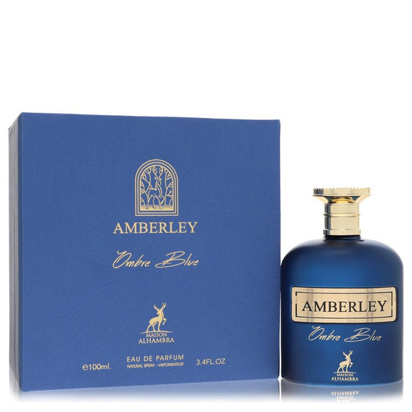 Maison Alhambra Amberley Ombre Blue Eau De Parfum Spray By Maison Alhambra for Men 3.4 oz