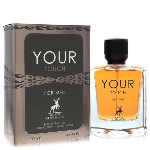 Maison Alhambra Your Touch Eau De Parfum Spray By Maison Alhambra for Men 3.4 oz