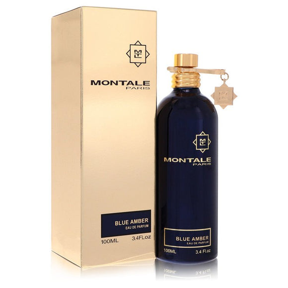 Montale Blue Amber Eau De Parfum Spray (Unisex) By Montale for Women 3.4 oz