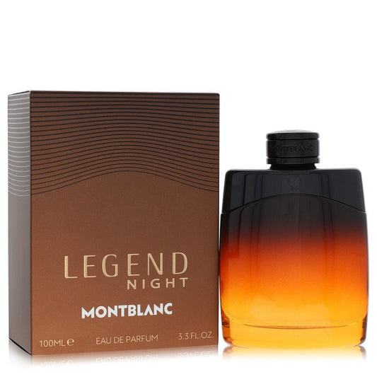 Montblanc Legend Night Eau De Parfum Spray By Mont Blanc for Men 3.3 oz