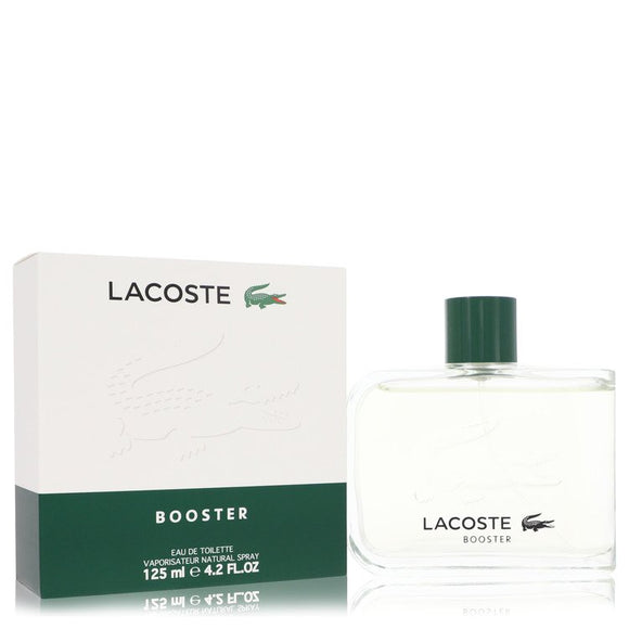 Booster Eau De Toilette Spray By Lacoste for Men 4.2 oz