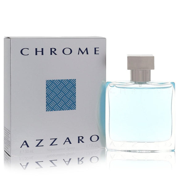 Chrome Eau De Toilette Spray By Azzaro for Men 1.7 oz