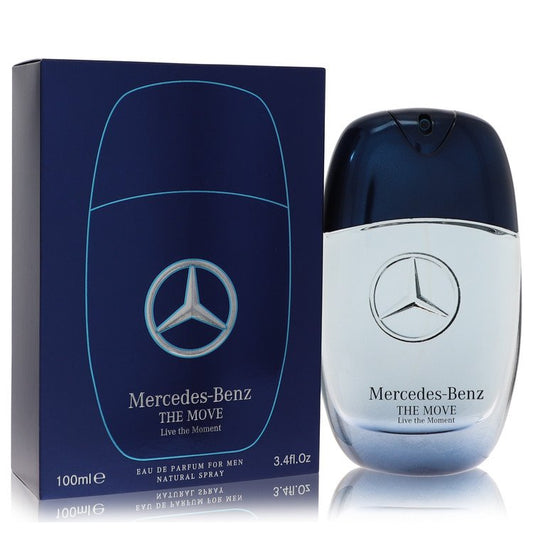 Mercedes Benz The Move Live The Moment Eau De Parfum Spray By Mercedes Benz for Men 3.4 oz