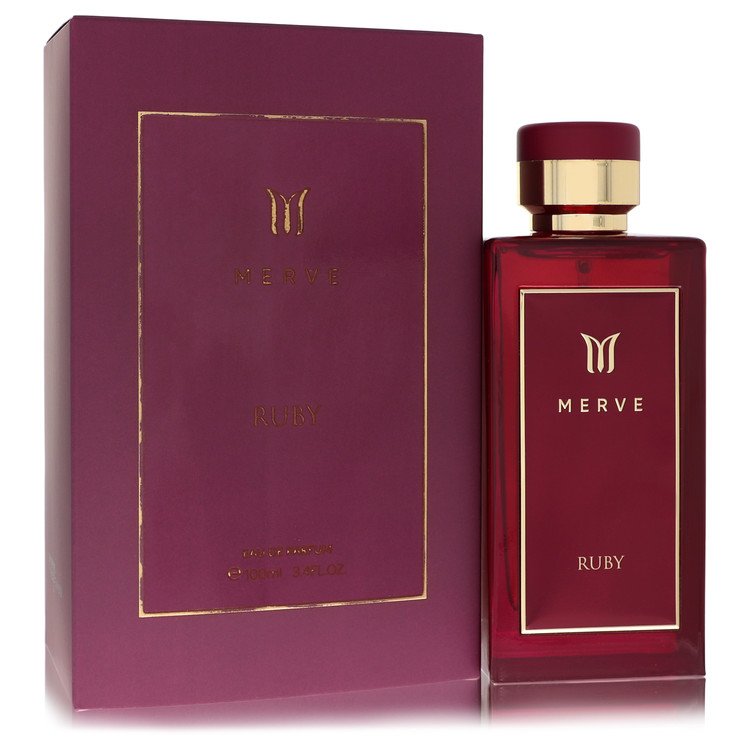 Merve Ruby Perfume By Merve Eau De Parfum Spray for Women 3.4 oz