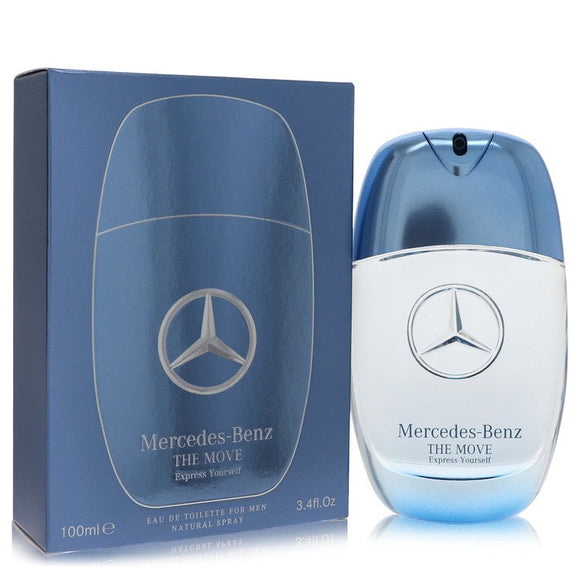 Mercedes Benz The Move Express Yourself Cologne By Mercedes Benz Eau De Toilette Spray for Men 3.4 oz