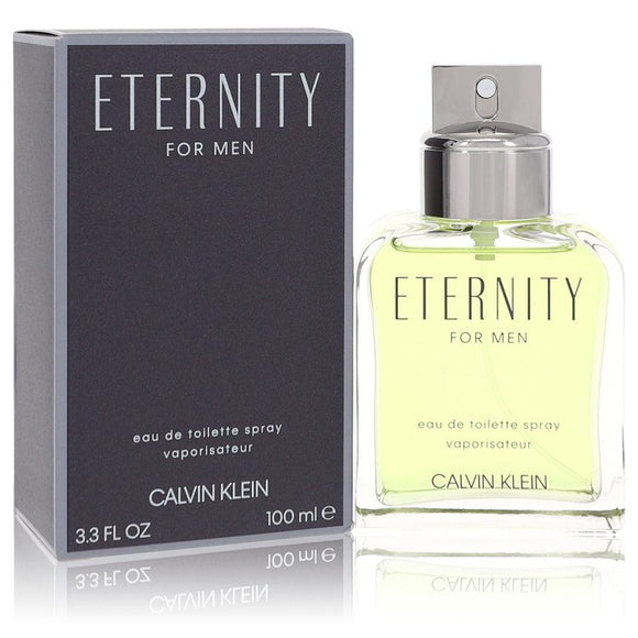 Eternity Eau De Toilette Spray By Calvin Klein for Men 3.4 oz