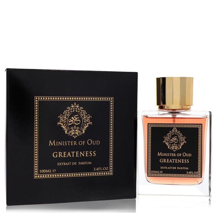 Minister Of Oud Greatness Cologne By Fragrance World Extrait de Parfum Spray for Men 3.4 oz