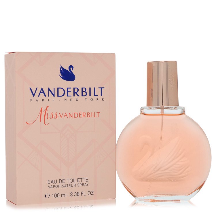Miss Vanderbilt Eau De Toilette Spray By Gloria Vanderbilt for Women 3.3 oz