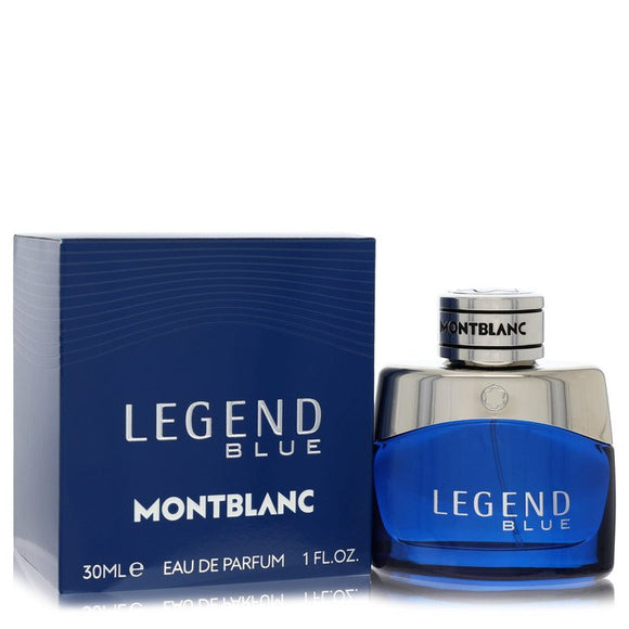 Montblanc Legend Blue Eau De Parfum Spray By Mont Blanc for Men 1 oz