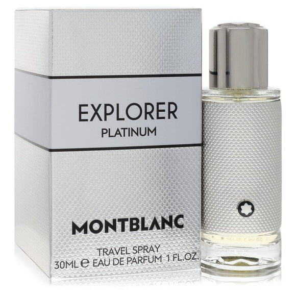 Montblanc Explorer Platinum Eau De Parfum Spray By Mont Blanc for Men 1 oz