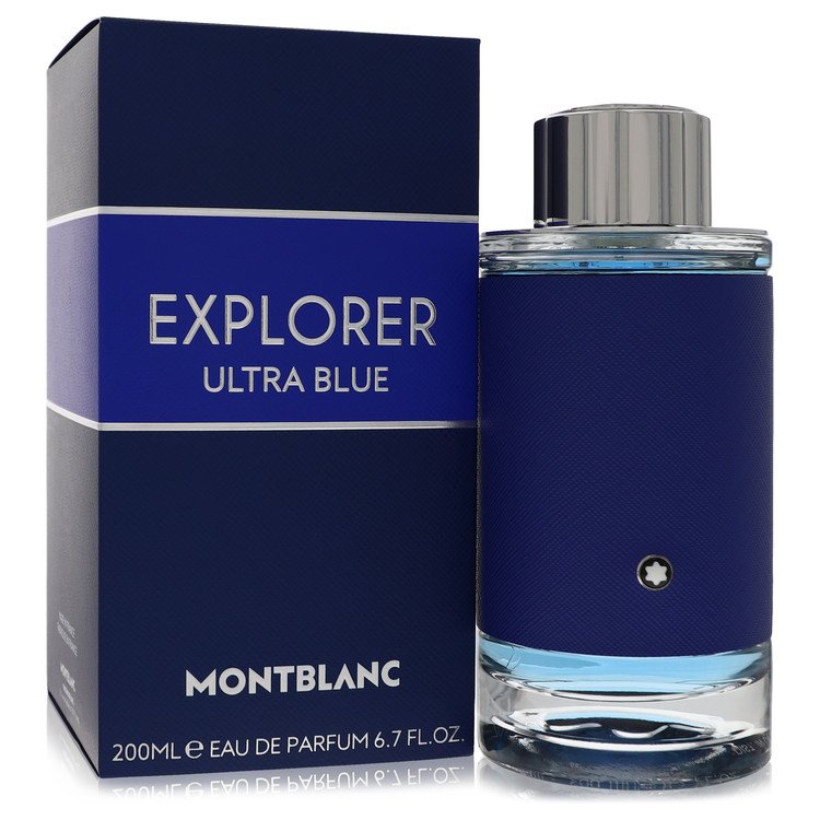 Montblanc Explorer Ultra Blue Eau De Parfum Spray By Mont Blanc for Men 6.7 oz