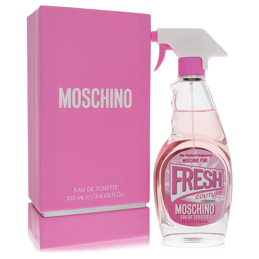 Moschino Fresh Pink Couture Eau De Toilette Spray By Moschino for Women 3.4 oz