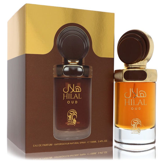 My Perfumes Hilal Oud Eau De Parfum Spray (Unisex) By My Perfumes for Men 3.4 oz