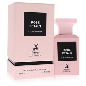Maison Alhambra Rose Petals Perfume By Maison Alhambra Eau De Parfum Spray for Women 2.7 oz