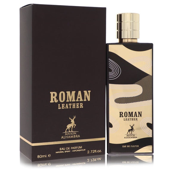 Maison Alhambra Roman Leather Cologne By Maison Alhambra Eau De Parfum Spray (Unisex) for Men 2.7 oz