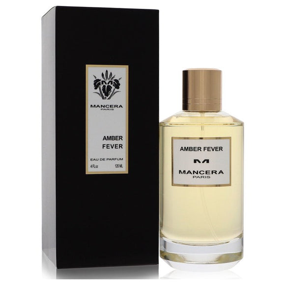 Mancera Amber Fever Eau De Parfum Spray (Unisex) By Mancera for Women 4 oz