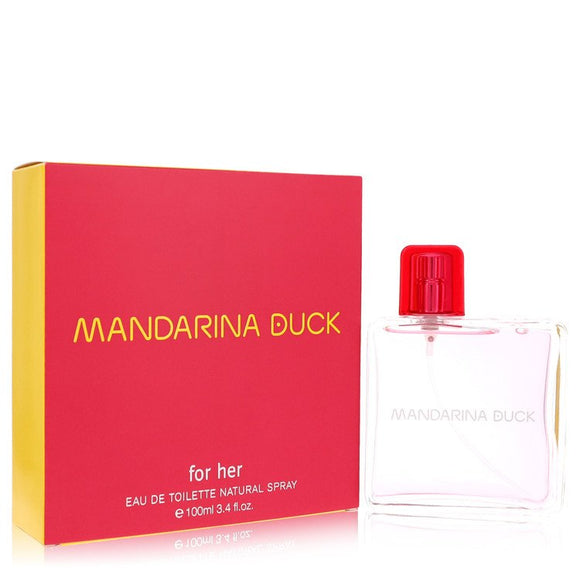 Mandarina Duck For Her Perfume By Mandarina Duck Eau De Toilette Spray for Women 3.4 oz
