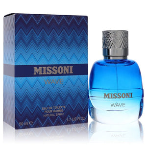 Missoni Wave Eau De Toilette Spray By Missoni for Men 1.7 oz