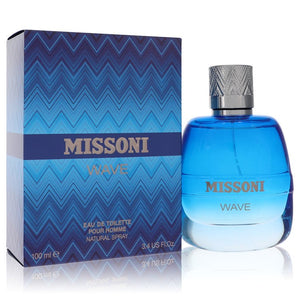 Missoni Wave Eau De Toilette Spray By Missoni for Men 3.4 oz