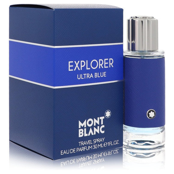 Montblanc Explorer Ultra Blue Eau De Parfum Spray By Mont Blanc for Men 1 oz