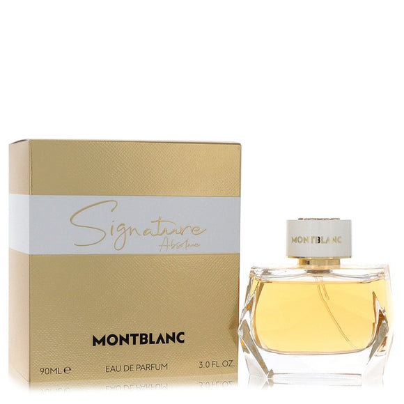 Montblanc Signature Absolue Perfume By Mont Blanc Eau De Parfum Spray for Women 3 oz