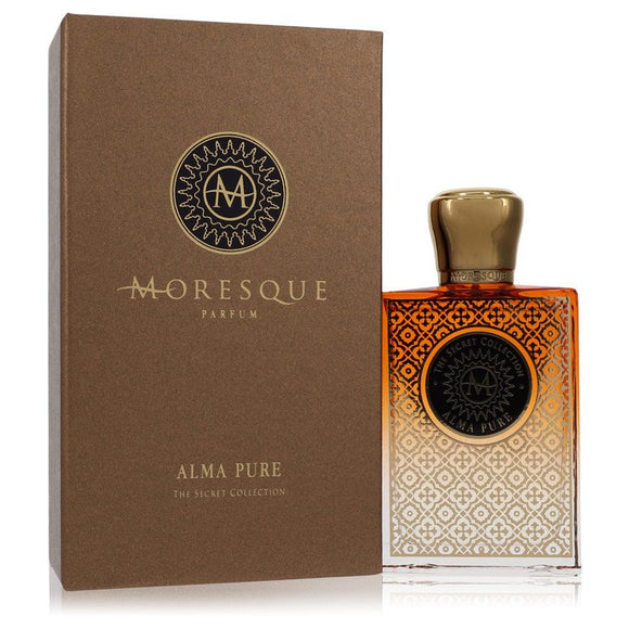 Moresque Alma Pure Secret Collection Eau De Parfum Spray (Unisex) By Moresque for Men 2.5 oz