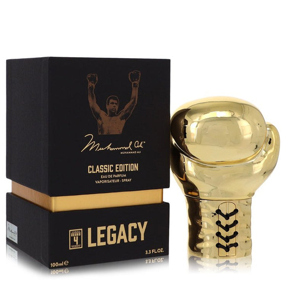 Muhammad Ali Legacy Round 4 Cologne By Muhammad Ali Eau De Parfum Spray (Classic Edition) for Men 3.3 oz