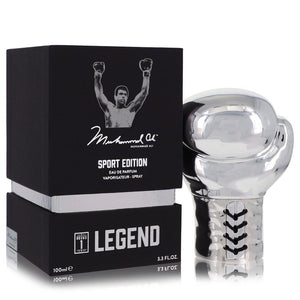 Muhammad Ali Legend Round 1 Cologne By Muhammad Ali Eau De Parfum Spray (Sport Edition) for Men 3.3 oz