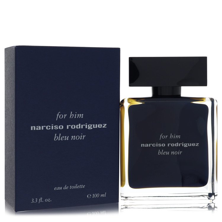 Narciso Rodriguez Bleu Noir Eau De Toilette Spray By Narciso Rodriguez for Men 3.4 oz