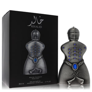 Niche Emarati Khalid Cologne By Lattafa Eau De Parfum Spray (Unisex) for Men 2.7 oz