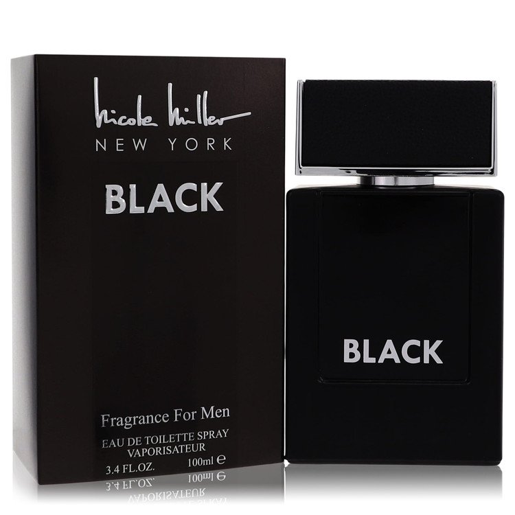 Nicole Miller Black Eau De Toilette Spray By Nicole Miller for Men 3.4 oz