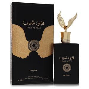 Nusuk Faris Al Arab Cologne By Nusuk Eau De Parfum Spray for Men 3.4 oz